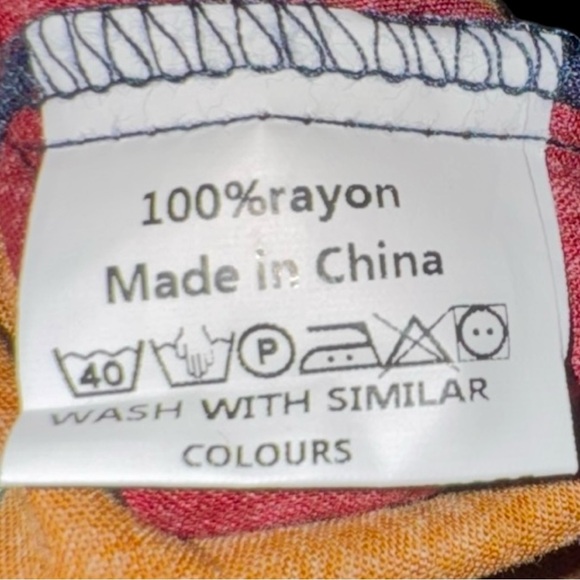 INCERUN Kaftan NWT Multi Color Vertical Striped Size Men's 3XL - Picture 9 of 10